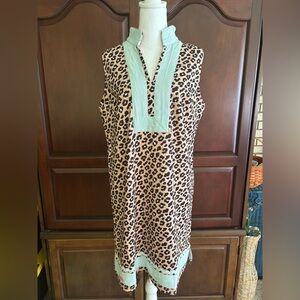 Simply southern womans size large leopard print dress new with tags